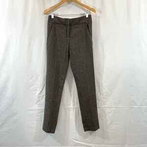 MaxAzria Collection Wool Blend Tweed Slim Stretch Suit Slacks Women's 6 NWT